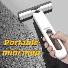 New Portable Self-NSqueeze Mini Mop, Lazy Hand Wash-Free Strong Absorbent Mop Mu