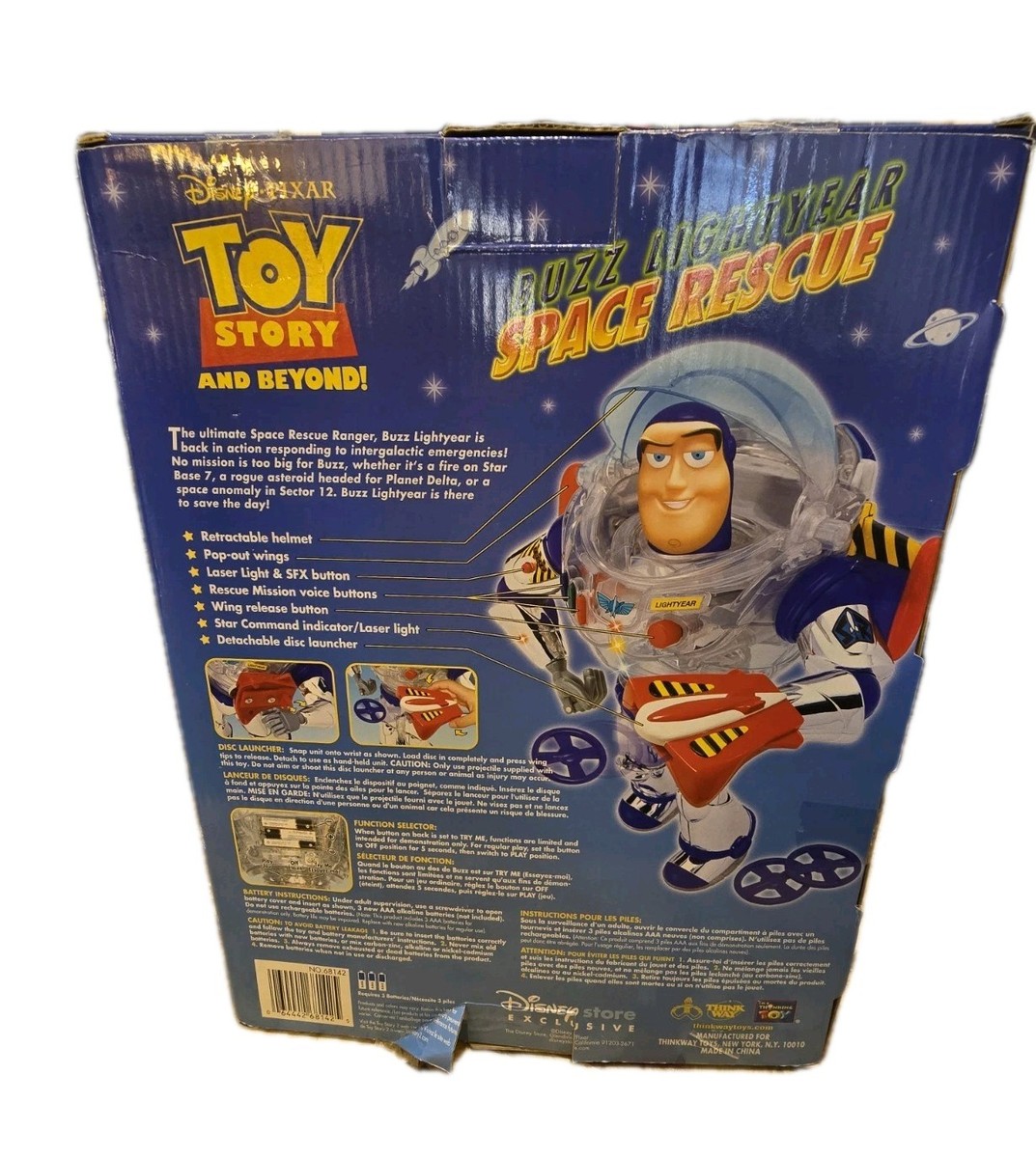 Buzz Lightyear Skeleton Clear Toy Story And Beyond Talking Space