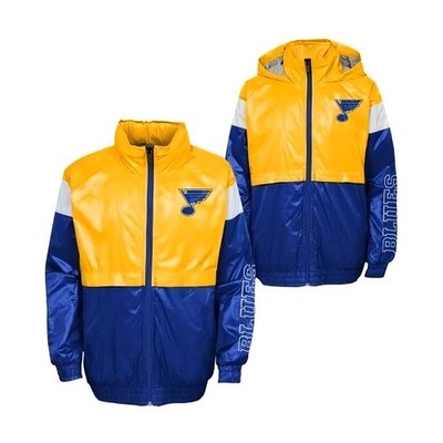 Outerstuff Jungen Sportartikel Kinder Jacke GOAL LINE STANCE FZ WINDBREAKE ST. L