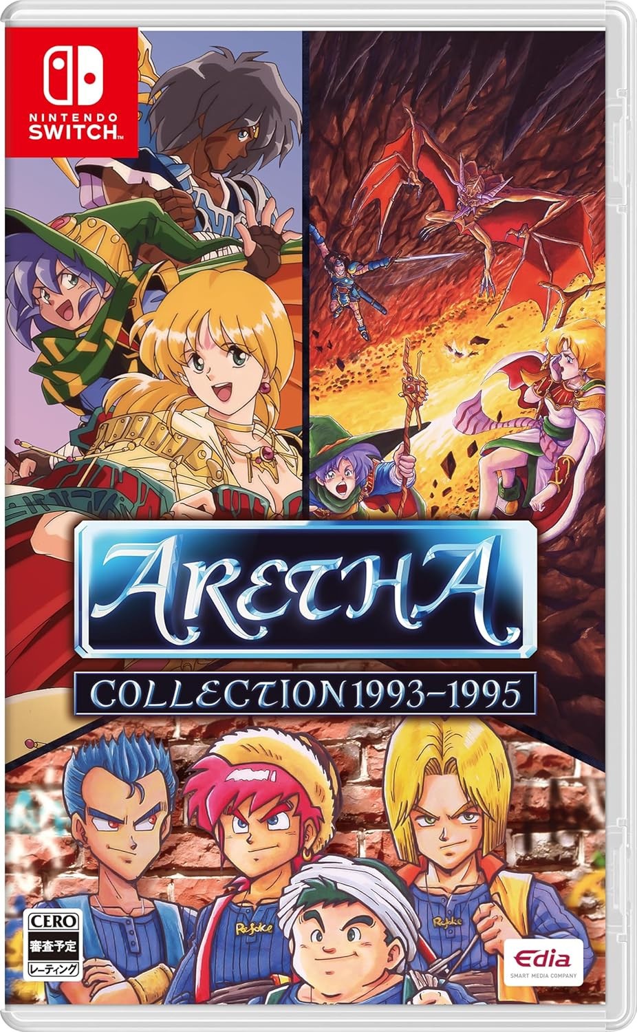 Aretha COLLECTION 1993-1995 Nintendo Switch Japan [RPG] NEW
