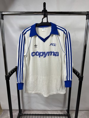 Rare! Vtg 1980-1981 FC Luzern Adidas Away Jersey Size M Made In West Germany