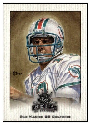 Dan Marino 2002 Donruss Gridiron Kings #154 Miami Dolphins Football *307B
