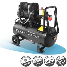 STAHLWERK Compresseur 8 bar 30 L 1,97 CV 1,45 kW 250 l/min Compresseur d'air