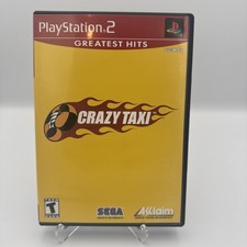 Crazy Taxi PS2 PlayStation 2 Complete w/ Manual CIB Tested
