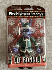 NUEVO EN CAJA Five Nights at Freddy's Elf Bonnie FNAF Figuras Vacaciones de Navidad