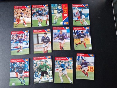 RAITH ROVERS Tribünenkarten 93-4 - 12 verschiedene Karten