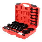 19PC Wheel Bearing Removal Tool Kit Front Drive Bearing Press Puller Set Steel