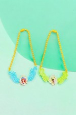 Disney Princess Pretend Play Set Of 2 Necklaces