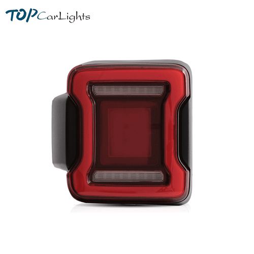 Luces traseras LED rojas VLAND para Jeep Wrangler 2018-2020 con señales de giro secuenciales - Imagen 2 de 16