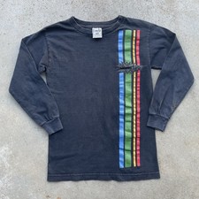 VTG 90s Silvertab Levi's Boy's T-Shirt Long Sleeve Size Small USA MADE