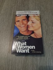 What Women Want VHS, 2001 Mel Gibson, Helen Hunt