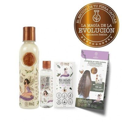 RITUAL BOTANICO Organic Keratin Treatment 250ml - 12 Natural Oils, Frizz Control