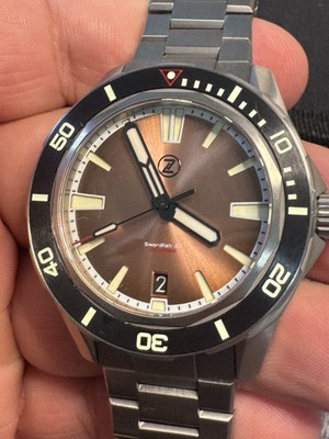 Salmon Zelos Swordfish Titanium Zelos SWORDFISH 40mm 200M AUTO