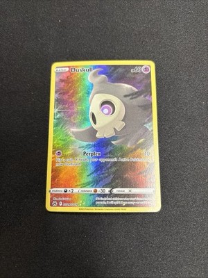 Pokemon Duskull Ultra Rare Full Art Holo SWSH Crown Zenith Basic 60 HP GG28/GG70