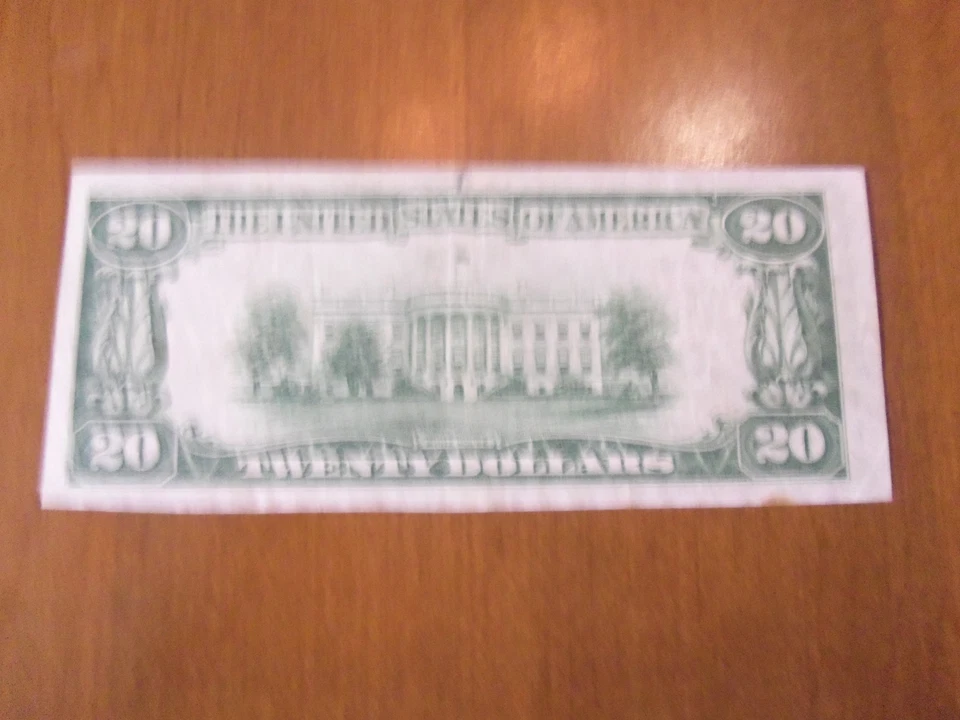 1929 $20, CHAMPAIGN NATIONAL BANK OF URBANA, OHIO CHARTER 916 - Image 2 of 3