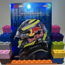 2025 Topps Chrome F1 Isack Hadjar Helmet Collection Rookie #HC-5 129/150