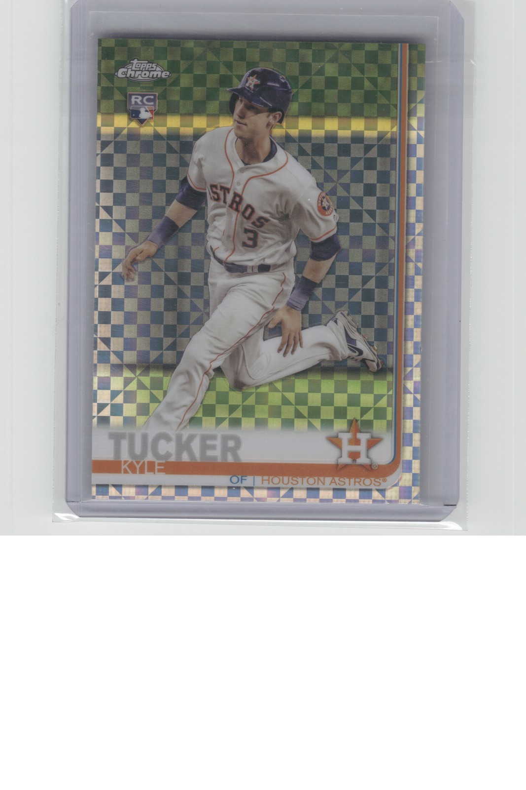 2019 Topps Chrome #39 Kyle Tucker X-Fractor B25R3C60