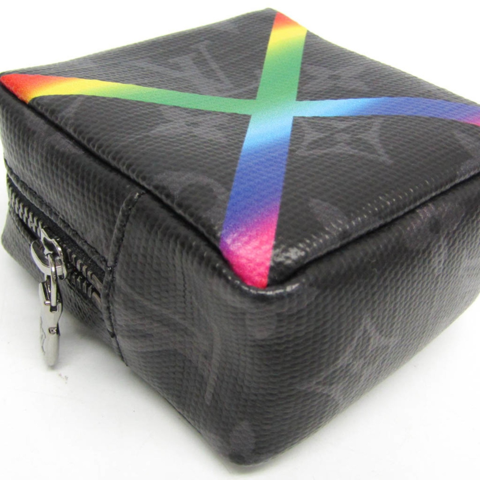 Louis Vuitton Monogram Eclipse Square Pouch Monog… - image 7