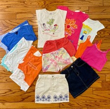 Lot Of 15 Girls Tops/Bottoms Gap Gymboree Lands End Children s Place Size 10/12