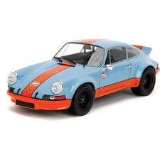 1973 Porsche 911 RSR - Gulf Oil 1:18 Scale Diecast Model Car by Pink Slips