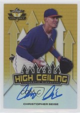 2017 Leaf Valiant Draft High Ceiling Yellow 3/10 Chris Seise #HC-CS1 Auto 0g4