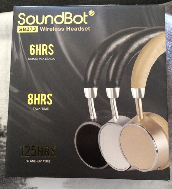 soundbot wireless headphones
