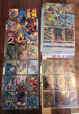 1995 Marvel Fleer Ultra X-Men Master Set All Inserts and 1995 Marvel Fleer Ultra X-Men Master Set All Inserts and