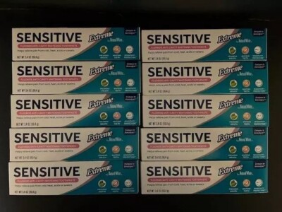 Natural White Sensitive Extreme Whitening Toothpaste {LOT OF 10}
