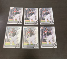 Benyamin Bailey Topps Bowman Chrome 1st Prospect Paper Lot of 6 DVS 1989