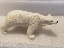 1997 Adult Polar Bear 5.5" Figurine Safari Ltd Pre-Owned/Nice bb1