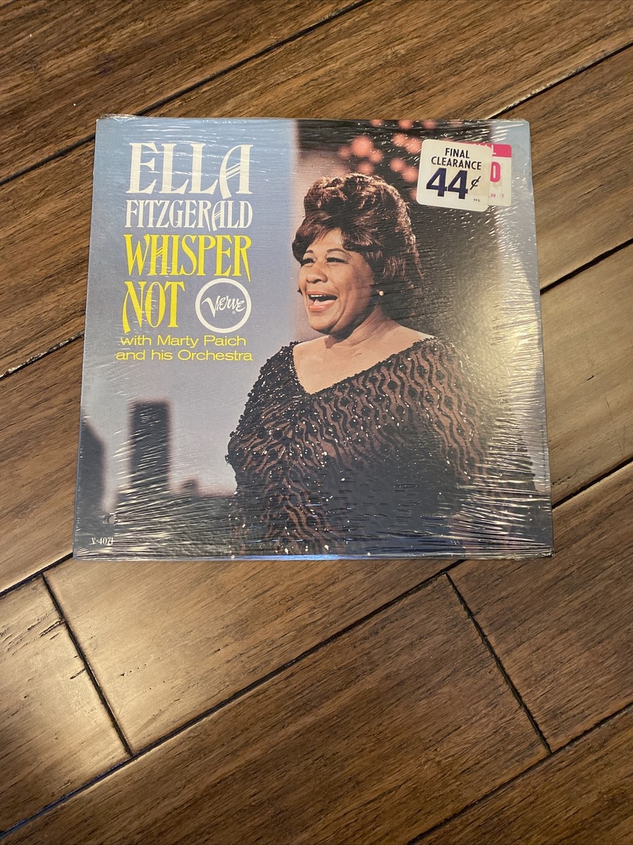 ELLA FITZGERALD　WHISPER NOT　12㌅レコード Fitzgerald, Ella - Whisper Not - Amazon.com Music