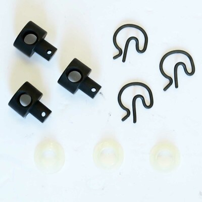 HURST 1193783  NEW 4 Speed SHIFTER  ROD BUTTONS (3) Swivels Adjusters COMP PLUS