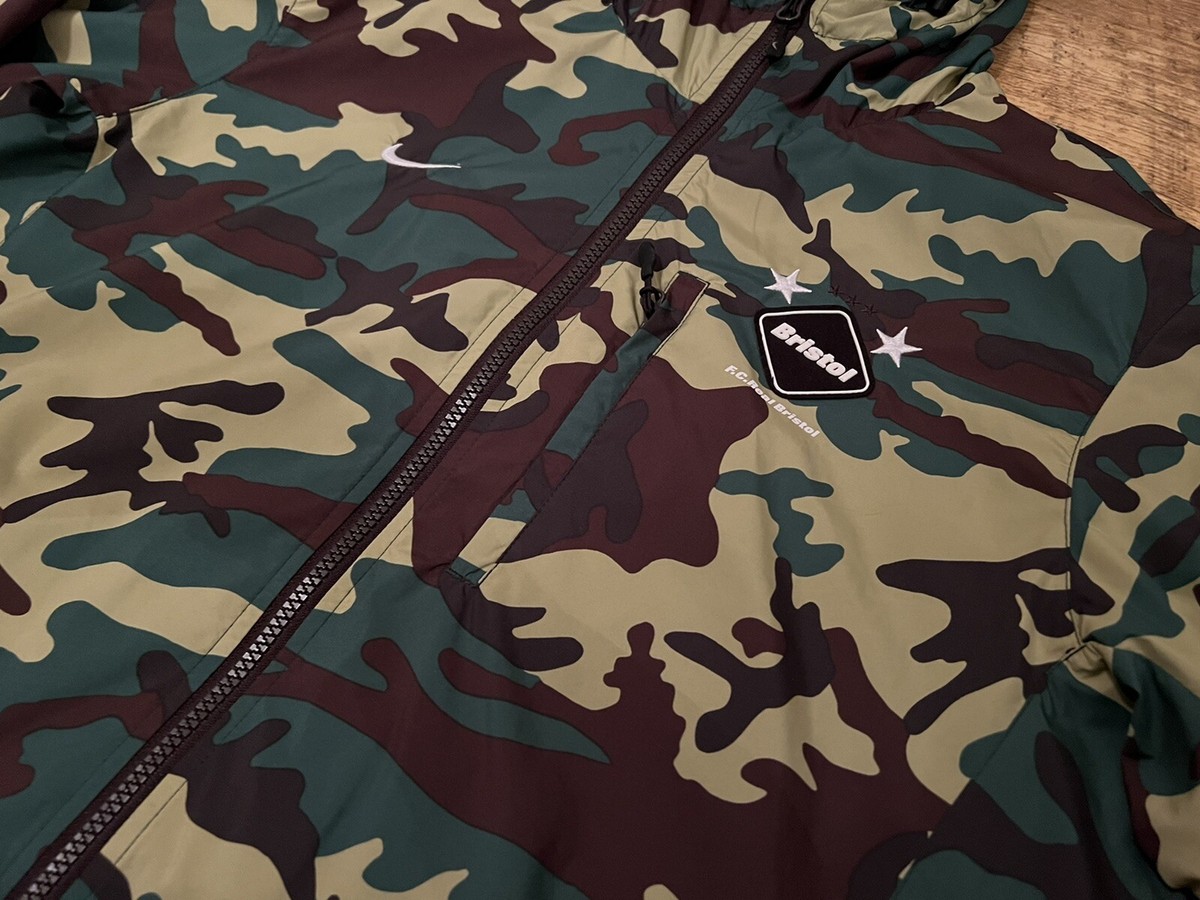 Nike FCRB Real Bristol Camo Practice Men's Jacket 684602-200