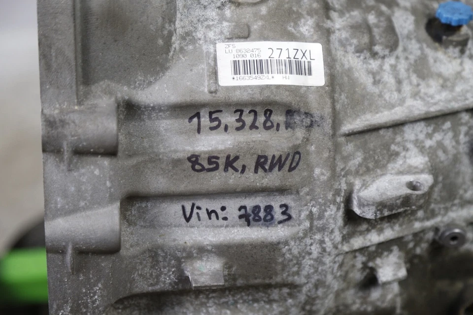 2012-2016 BMW F30 328I RWD 8HP-45 AUTOMATIC TRANSMISSION 85K Foto 3 de 4