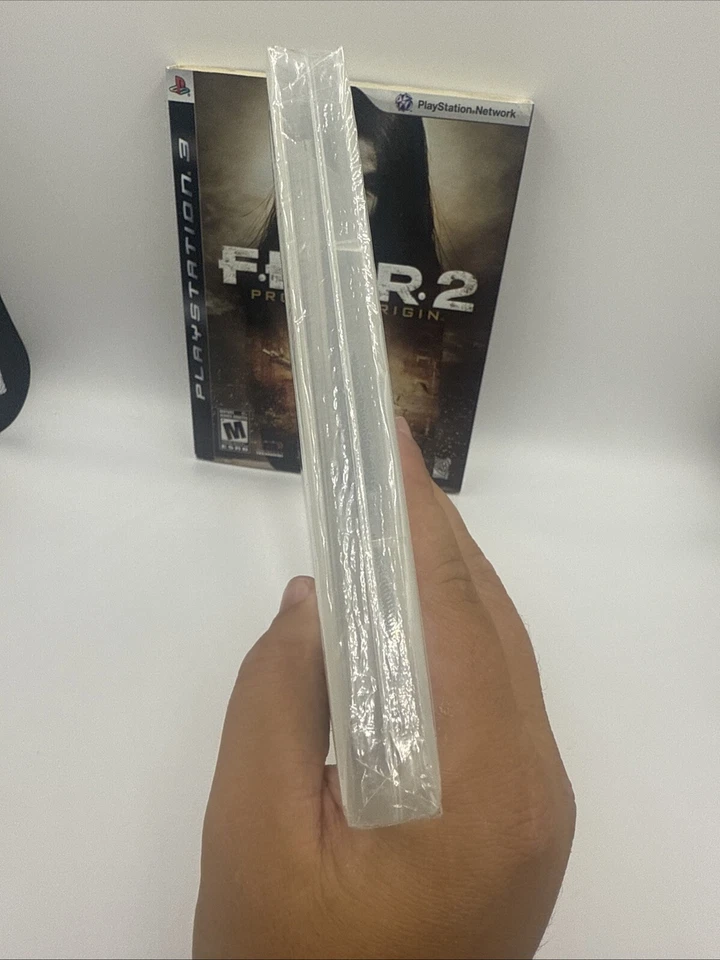 F.E.A.R. 2 Project Origin PS3 SUPER RARE SEALED Game Manual MA15+ FEAR 2 PS3 - Image 4 of 4