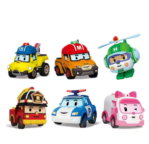 Transformer Robocar Toys POLI ROY AMBER HELLY Robot Action Figure Gift Kid - Picture 14 of 15