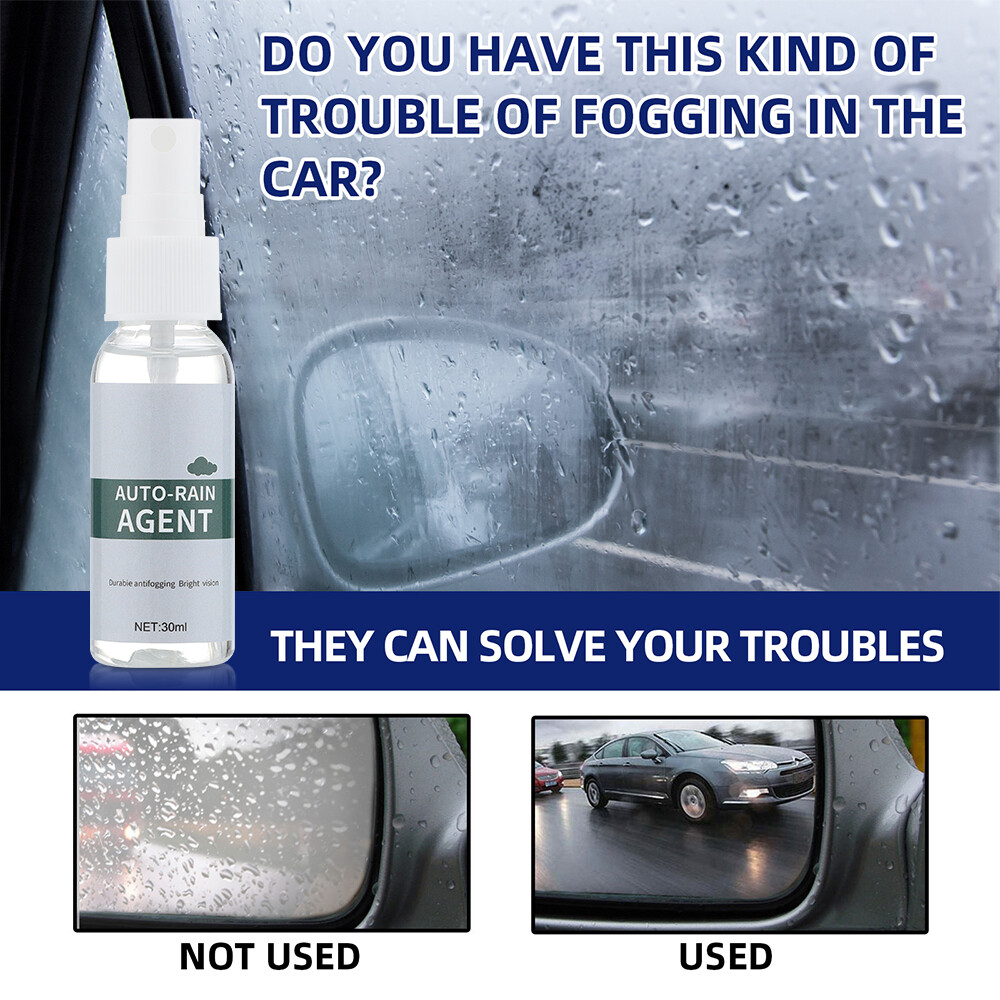 2 x Car Glass Waterproof Coating Agent Antirain AntiFog Rain Repellent Spray eBay