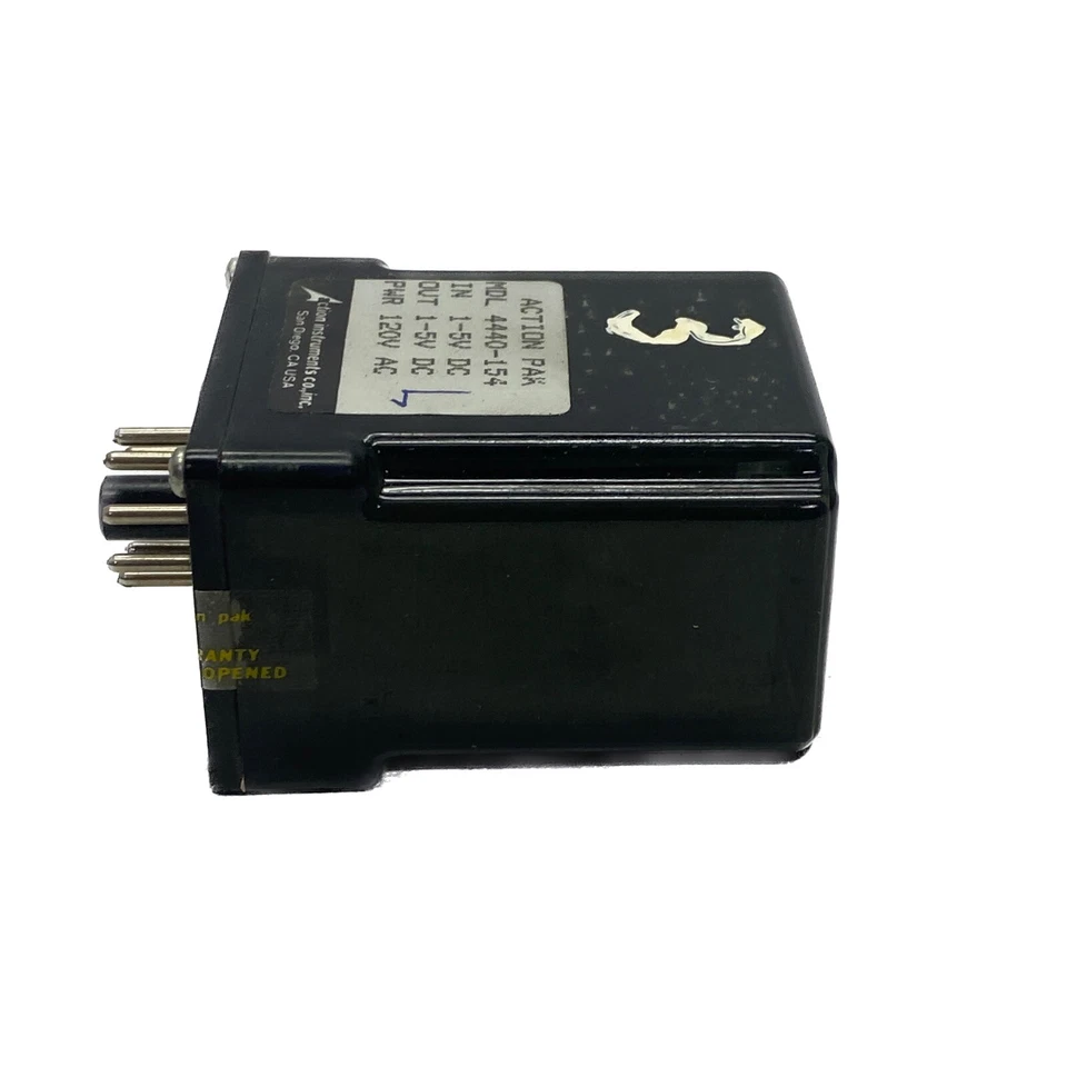 NEW IN BOX VINTAGE Action Pak 120VAC 1-5VDC 8 Pin Control Relay 4440-154 - Image 4 of 4