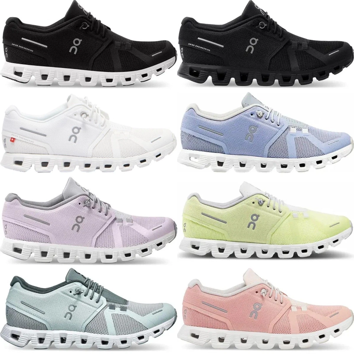 NEW On CLOUD 5 Women's Running Shoes ALL COLORS US Sizes 6-11 NEW IN BOX