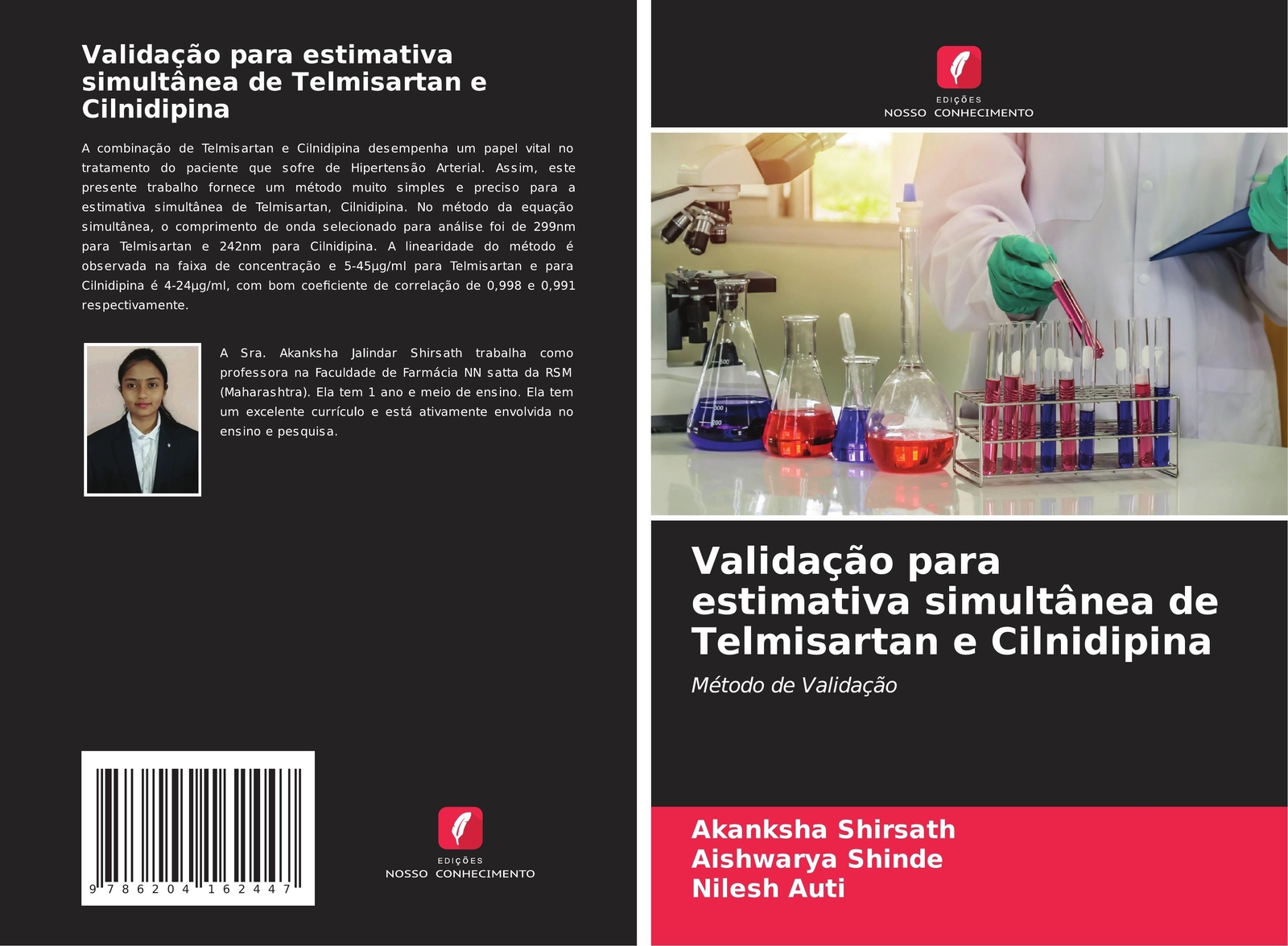 Thumbnail - Validação Para Estimativa Simultânea De Telmisartan E Cilnidipina
