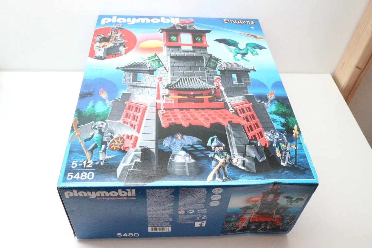 playmobil 5480 setnr. dragon knights medieval tower castle trol ritter chevalier