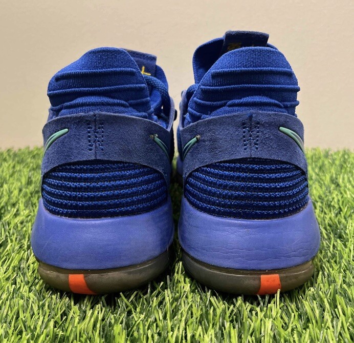 Nike KD 10 City Edition 2017 Blue Men's Size 7.5 Sneakers Shoes