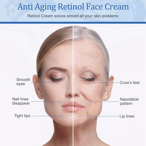 Crema de Colágeno para Rostro con Retinol y Ácido Hialurónico - Hidratante Facial EE. UU. - Imagen 6 de 11