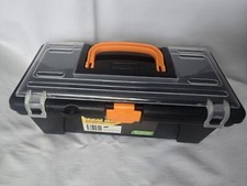 Small Plastic Tool Box Organiser Toolbox Compartment Tray Storage 30x14x11cm.