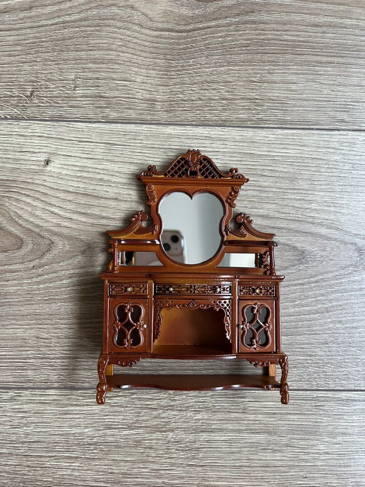 Fine Miniatures Blythe Ob11 Dollhouse Furniture Detail Carved Dresser 1:12 Wood