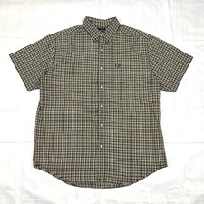 Chaps Ralph Lauren Shirt Mens size L Vintage Plaid Button Down 90s Casual