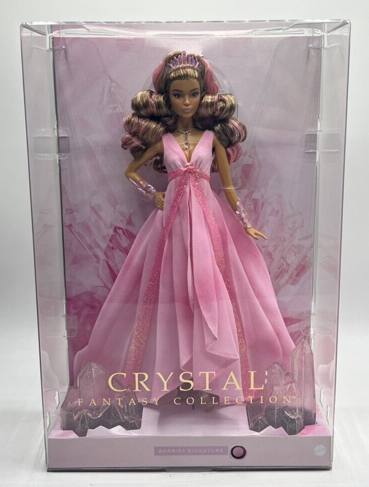 Barbie Signature Barbie Crystal Fantasy Collection Rose Quartz
