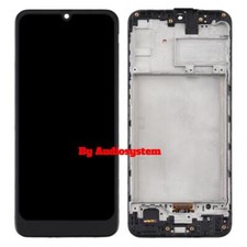DISPLAY TOUCH FRAME per SAMSUNG GALAXY M30S SM-M307 PARI ORIGINALE VETRO SCHERMO