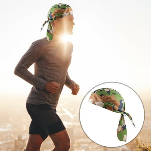 Unisex Men Women Pirate Turban Scarf Hijab Hat Headband Riding Cap Durag Bandana - Picture 3 of 17