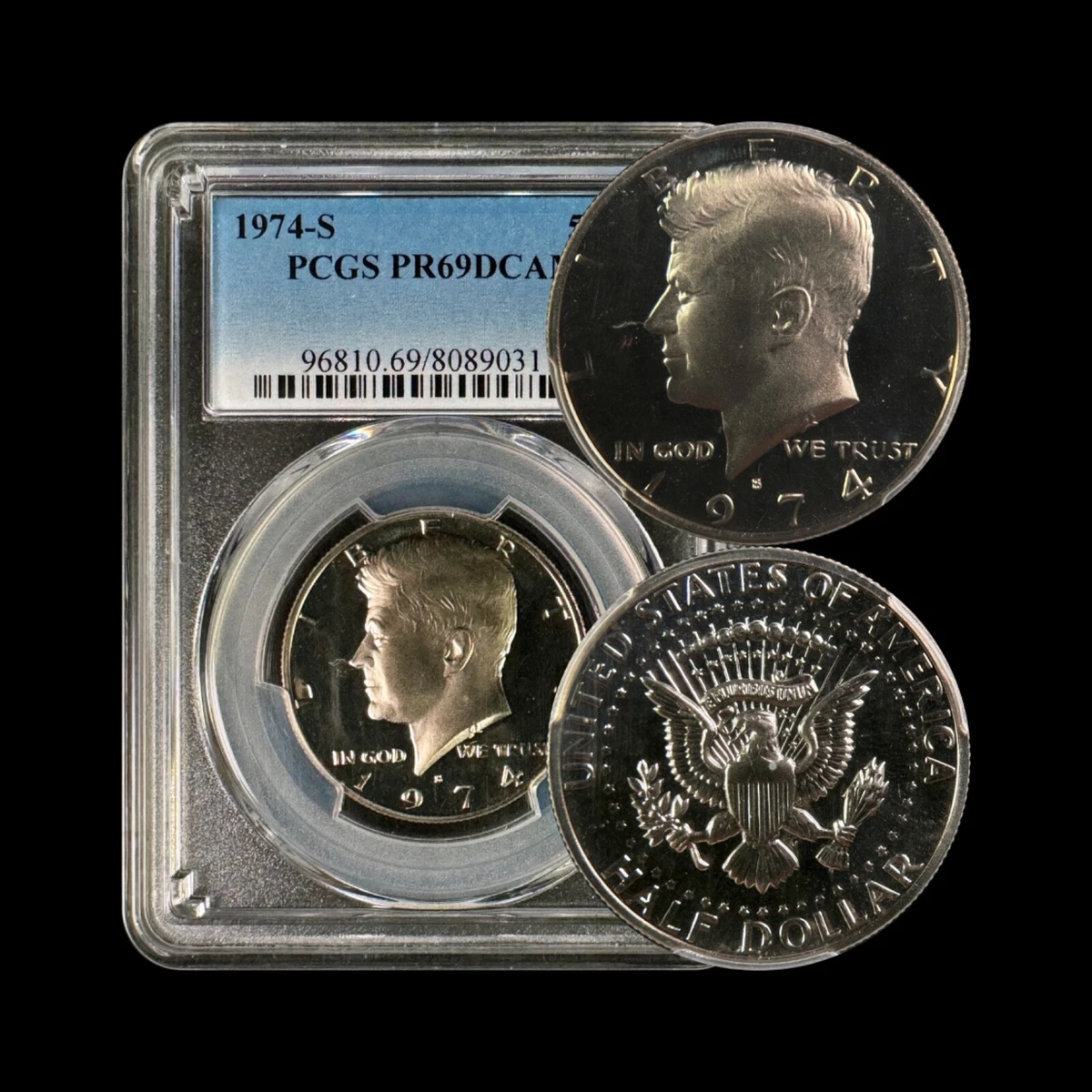 PR 69 Graded 1974 Kennedy US Half Dollars (1964-Now) for sale | eBay